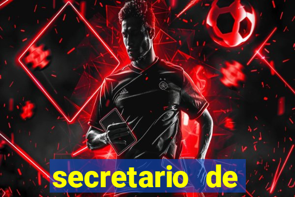 secretario de esporte salario